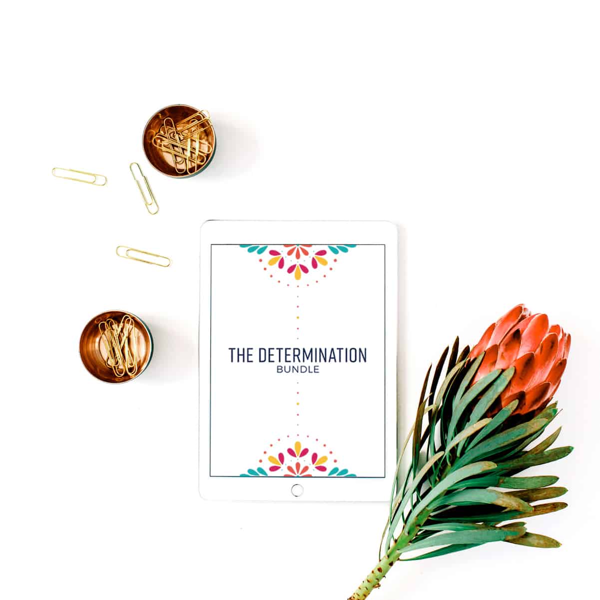 If you're looking for a printable planner to organize your entire life, The Determination Bundle contains the systems to manage your life. via @theworkathomewoman