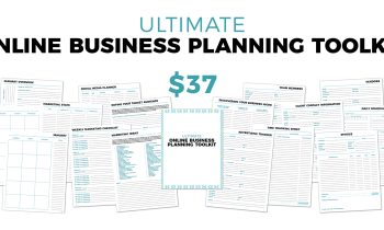 Ultimate Online Business Planning Toolkit $37