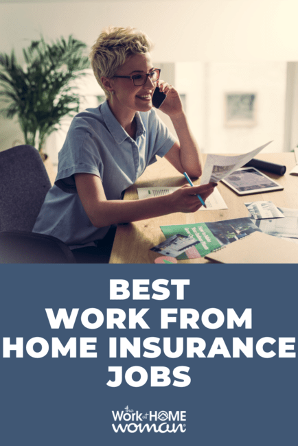 Would you like a remote job in the insurance field? Here is a list of work from home insurance jobs in the home, auto, health, and life sectors. via @theworkathomewoman