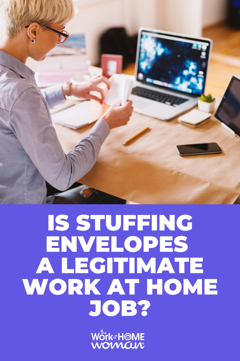 There are lots of online want ads for work at home jobs for envelope stuffers, but are these gigs legit? Read on to get the full scoop on stuffing envelopes from home. via @theworkathomewoman