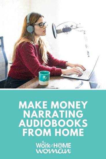 Does getting paid to narrate audiobooks sound like fun? Here's how one mom makes money doing voice-overs and narrating audiobooks from home. #audiobooks #workfromhome #business #freelance #voiceacting #voiceover #work #money via @theworkathomewoman